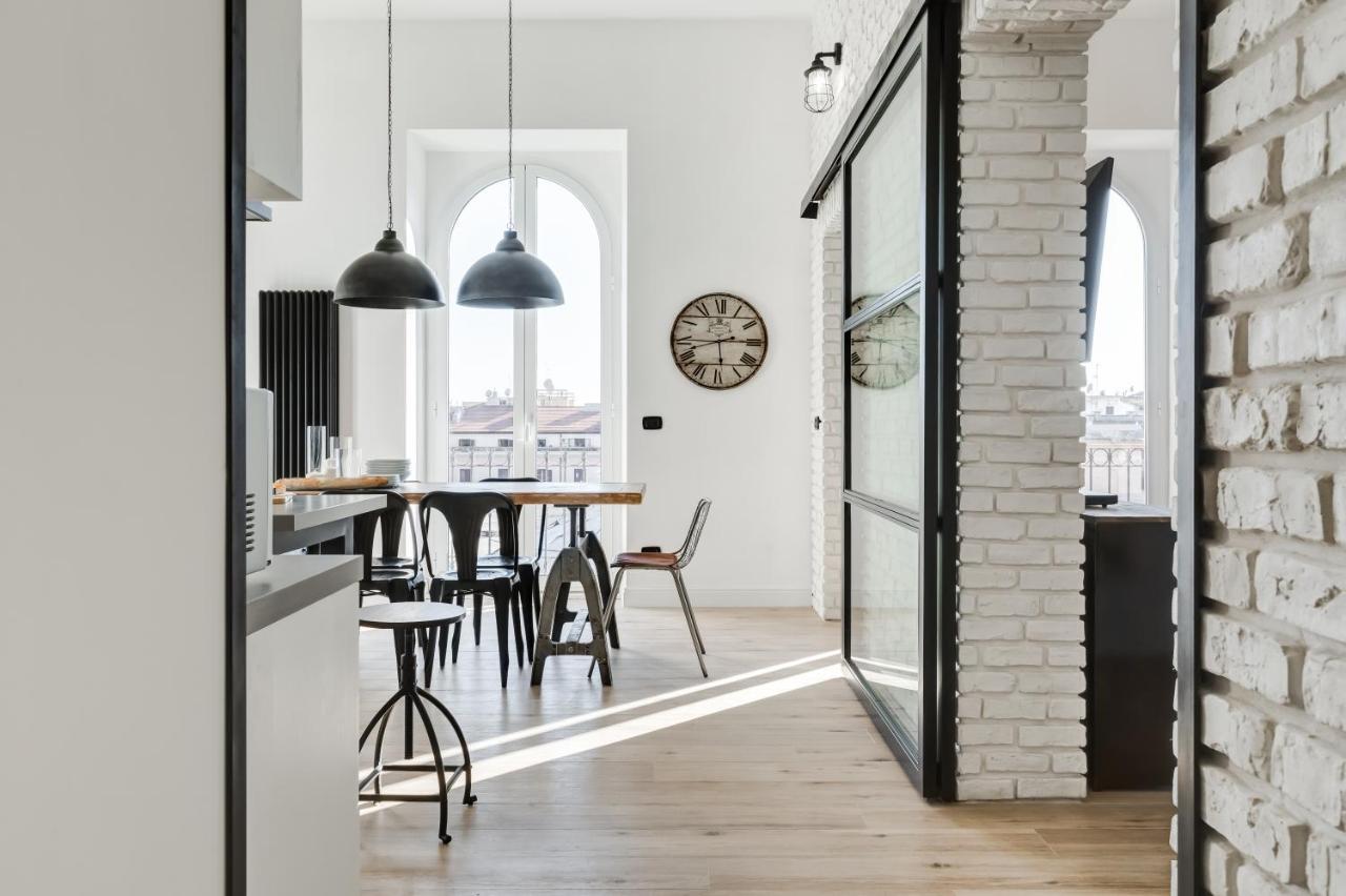 Bmga L Glam Industrial 3-Bed Apartment In Termini Rome Luaran gambar