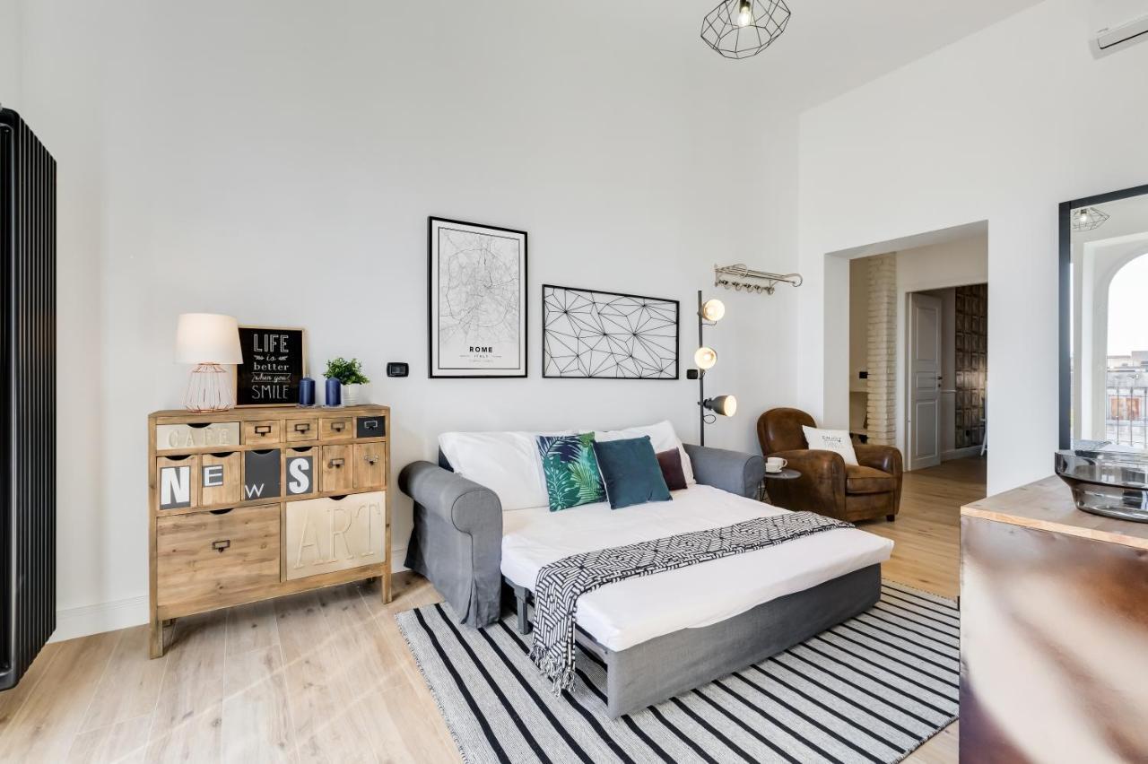 Bmga L Glam Industrial 3-Bed Apartment In Termini Rome Luaran gambar