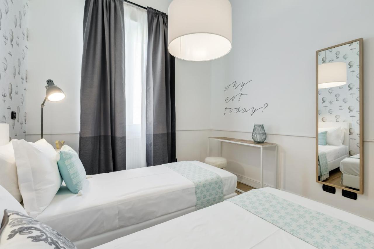Bmga L Glam Industrial 3-Bed Apartment In Termini Rome Luaran gambar