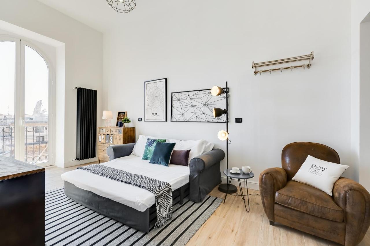 Bmga L Glam Industrial 3-Bed Apartment In Termini Rome Luaran gambar