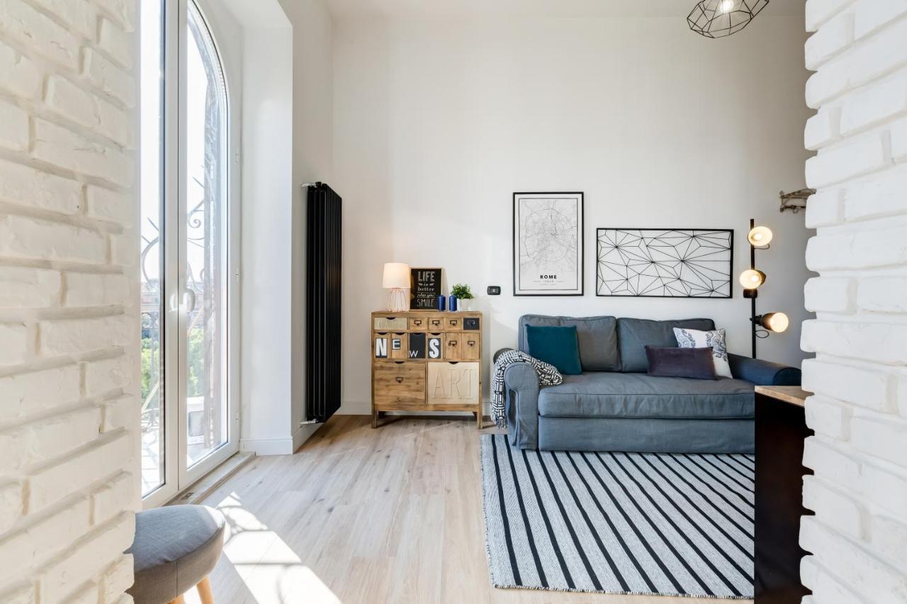 Bmga L Glam Industrial 3-Bed Apartment In Termini Rome Luaran gambar