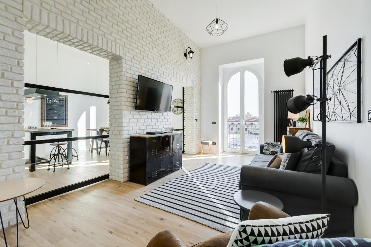 Bmga L Glam Industrial 3-Bed Apartment In Termini Rome Luaran gambar